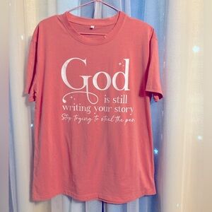God is still writing your story Tee L